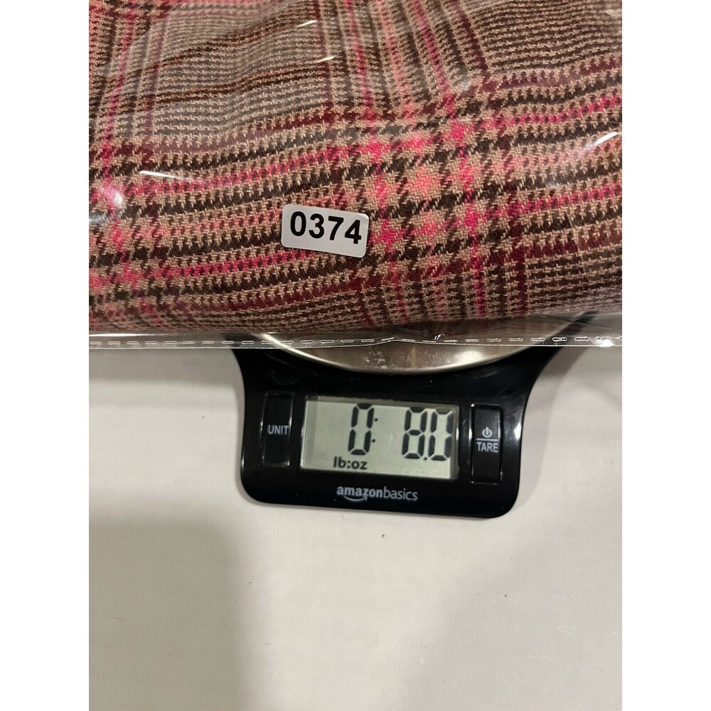 Womens Talbots Mini Pencil Skirt SZ 4 Petite Pink Plaid Wool Blend Academia Work - Picture 9 of 9
